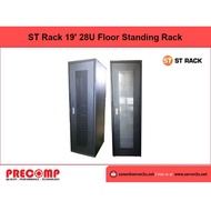 ST Rack 28U Floor Stand Server Rack (Perforated/Perspex) (ST-FS2868)