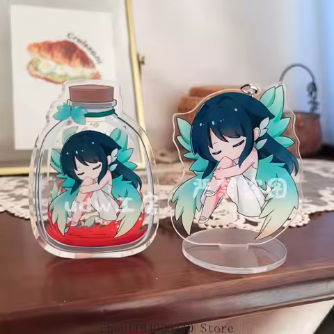 saya no uta Anime Bottle ornament Pendant Acrylic Stand Model Plate Desk Decor Standing Sign Mascot 