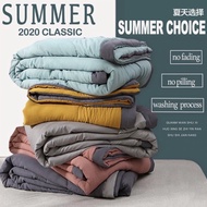 Selimut Gebu Selimut Super Lembut Comforter Selimut Single Size Cotton Blanket Quilt Soft Comforter 