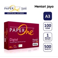 [ 1 RIM ] A3 Paper 100 Gsm PAPERONE