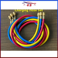 Refrigerant Charging Hose Set, R134a/ R22/ R410.
