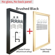7 Colors Large DIY 30x40 40x50 Gold Matel Painting Frame Wall Frame Photo Frames Canvas Print Wall A
