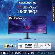 LG UltraGear 45GR95QE / 27GR95QE | QHD | OLED | 240Hz | 0.03ms | AMD FreeSync Premium Curved Gaming Monitor