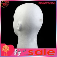 <MYS> Male Mannequin Head Foam Wig Stand Manikin Head Wig Cap Holder for Store Salon Home