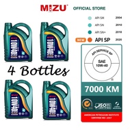 MIZU 10W40 Car Engine Oil API SP Semi-Synthetic Perodua Toyota Honda (4L x 4 Bottles/Box) 10w-40 nissan kia hyundai