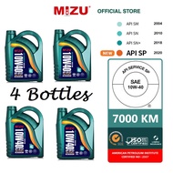 MIZU 10W40 Car Engine Oil API SP Semi-Synthetic Perodua Toyota Honda (4L x 4 Bottles/Box) 10w-40 nis