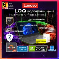 Lenovo Laptop LOQ AI Gaming (RYZEN 5 7235HS/16GB/512GB /RTX4050 6GB /15.6 FHD 144HZ/OFF HOME 2024/W1