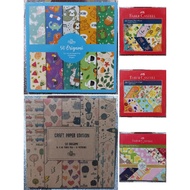 Faber Ina Creative Origami Craft Paper 15x15 16x16