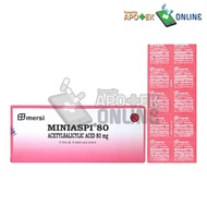 MINIASPI 80MG 1 BOX 10 STRIPS