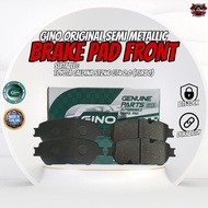 GINO BRAKE PAD FRONT & REAR FOR TOYOTA CALDINA ST246 GT4 2.0 (TURBO)
