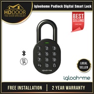 Igloohome Padlock Digital Smart Lock | Digital Lock | 2 Authentication methods to unlock | 2 Years Warranty | Free installation and Delivery