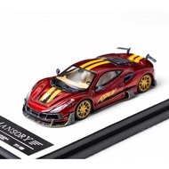Time Micro 1:64 MANSORY F8XX / Ferrari F8 (Metallic Red)
