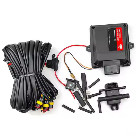 Gas ECU Kit 4 Cylinder For RC LPG CNG Conversion Kit For Cars GPL Oil To Gas Electric Control Refit