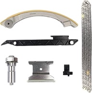 Autoround TKC8002 Engine Timing Chain Kit w/Chain Guide Rail Tensioner Sprocket fit for Chevy, GMC, 