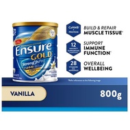 Ensure Gold Vanilla / Wheat New Improved Formula 800g(Exp:2026) Ensure Gold Ensure Milk Ensure Vanil