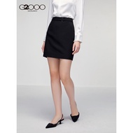 G2000 Business Skirt - Black H-shaped Style for Women