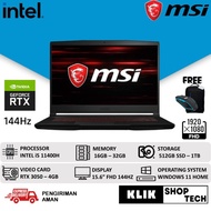 New Produk Laptop Msi Gf63 Thin I5 10500H 8Gb/16Gb Ssd 256 Gtx 1650