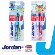 Jordan Kid Step3 Toothbrush Age 6-9 Years Multipack Step3 Children's