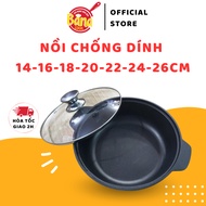 Non-stick Pot for Braised Meat and Fish 14,16,18,20,22cm - BANA COOK Non Stick Pot