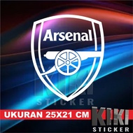 CUTTING STICKER - CAR GLASS STICKER DOOR BODY - ARSENAL BALL STICKER