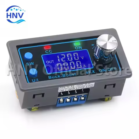 4KX CNC DC DC Buck Boost Converter CC CV 0.5-30V 4A Power Module Adjustable Regulated power supply F