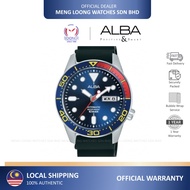 ALBA Men Watch AL4533X Automatic Analog Rubber Strap 100% Original Jam Lelaki