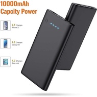 【2-Pack】Power Bank Portable Charger, 10000mAh Ultra Slim Powerbank