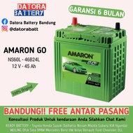 Amaron Go NS60L / 46B20L 45 AH Aki kering Mobil Garansi 6 Bulan