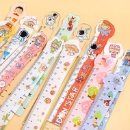 Cute 15 Cm Ruler Funny Character Plastic Ruler/ Cute School Ruler/