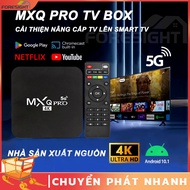 Tv Box Android MXQ Pro 4k 5g 8GB + 128GB Máy Phát Đa Phương Tiện 4 Nhân 4K HD 3D