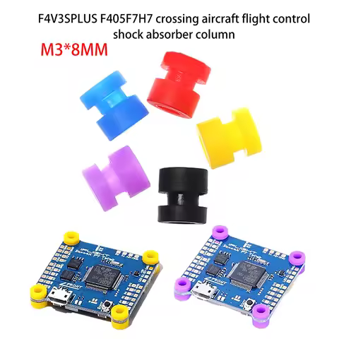 20Pcs HighElastic M2/M3 RC Rubber Shock Absorber - AntiVibration Mount For F4V3SPLUS/F405F7H7 FPV Fl