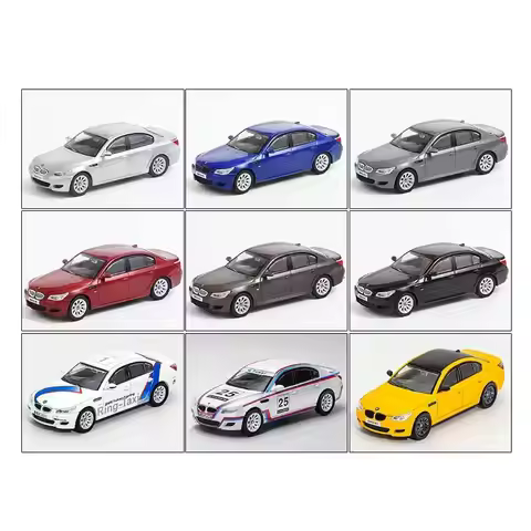 Die-cast 1:64 Scale BMW M5 E60 Sedan Simulation Alloy Static Car Model