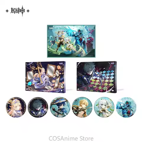 MIHOYO Genshin Impact Cosplay Original Aether Nahida Wanderer Scaramouche Il Dottore Zandik Lohen Ni