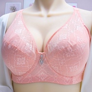 FallSweet Full Coverage Bra Plus Size Underwire Bras for Women Push Up Lace Brassiere 38-50 E F