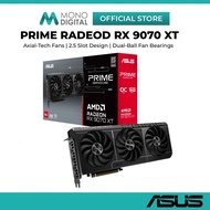 ASUS  PRIME RADEON  RX 9070 XT 16GB GDDR6 256BIT OC EDITION GRAPHICS CARD WITH AXIAL-TECH FANS PRIME