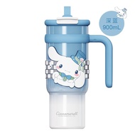 พร้อมส่ง 🇹🇭 แก้วเก็บความเย็น Sanrio หลอดเก็บได้ ขนาด 900 ml. งานลิขสิทธิ์แท้ แก้วเก็บอุณหภูมิ