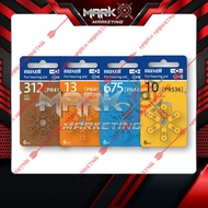 Germany Made Original Maxell Hearing Aid Battery Bateri Alat Pendengaran 助听器电池 PR41 PR44 PR48 PR536 