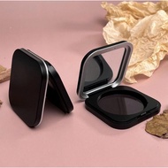BLISS Lipstick Pallet Box, Black Plastic Makeup Eyeshadow Box, Clear with Mirror Makeup Supplies Pal