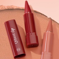 Matte Rotating Lipstick Pen Long-lasting Natural Waterproof Makeup Lip Liner Lipstick I4l4