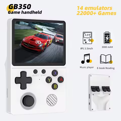 GB350 game console has over 20000 built-in games and supports functions such as e-books, music playe