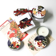 เทียนหอม คริสต์มาส ปีใหม่ ขนาด 30g (Soy wax Candle Christmas)