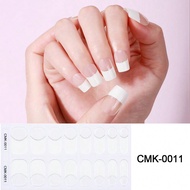 DUKASOU แถบเล็บเจลกึ่งแห้ง ดอกบ๊วย แดง 16 ชิ้น แถบเล็บเจลใช้ร่วมกับหลอดไฟ UV ได้ทุกชนิด คุณภาพสูงเหม