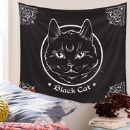 Ins-style backdrop fabric, room decoration tapestry, cat tapestry
