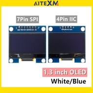 1.3 inch OLED module  SPI/IIC I2C Communicate white/blue color 128X64 1.3 inch OLED LCD LED Display 