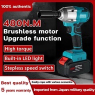 Impact Wrench Impact Cordless Wrench High Torque Wrench Cordless Torque Wrench for Car&Home