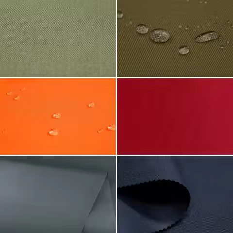 1000D Polyester Waterproof Red Wolf Gray Fabric Coyote Brown CB RG Khaki Black Army Green Orange PU 