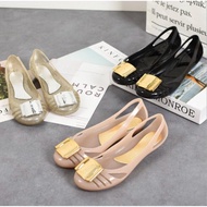 READY STOCK Women's Flat Shoes Jelly OL Kasut Wanita