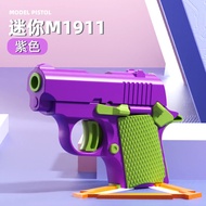 ของเล่น3D พกพาไซส์มินิสำหรับเด็ก โมเดลการบีบอัดเด็กผู้ชาย  M1911