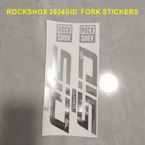 ROCKSHOX 2024 SID SL ULTIMATE Mountain Bike Front Fork Decals Bicycle Front Fork Stickers Bike Acces