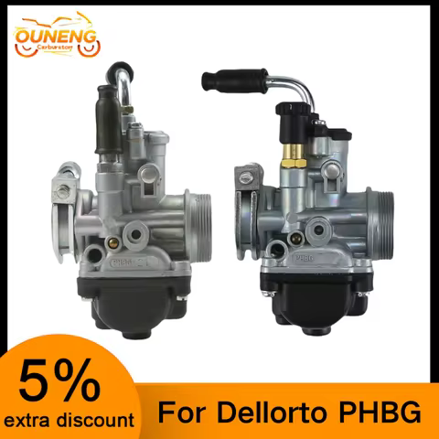 For Dellorto PHBG AD17.5mm/AD19.5mm/AD21mm 50CC/70CC/90CC 2/4stroke Hand Choke Engine Scooter Moped 